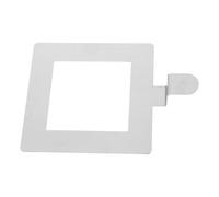 GRADENEVE Stainless Steel Cell Biology Sampling Board with Curved Handle 5x5cm - Laboratory Sampling Tool for Science Experiments