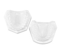 GRADENEVE Standard Teeth Teaching Model for Study with Extractable Teeth and White Corundum Material, Sturdy Dental Model for School and Kindergarten Educational Use, for Oral Hygiene