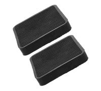 GRADENEVE Sturdy Pvc Auto Foot Pedal Pads Car Foot Pedal Pads Covers Anti-slip Surface for Safety Enhancement