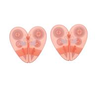 GRADENEVE Tape for Students 2pcs Heart Shape Material with Design, Easy to Cover Area and Fix Mistakes, for School and Office Use