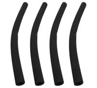 GRADENEVE Universal for Stroller Black 4pcs and Sponge Handle Covers Foam Grip Bar Sleeves with Comfortable Handle and Wide Pushchair Applicability