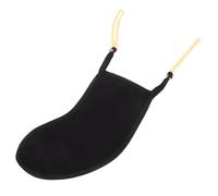 GRADENEVE Violin Chin Rest Cotton Violin Shoulder Rest Pad Black Protects Chin from Friction and Absorbs Sweat Stored a Musical Instrument Bag