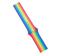 GRADENEVE Watch Wristband Silicone Watch Band Rainbow Design Compatible for Fitbit 1 PC Lightweight Flexible Design for Summer Swimming