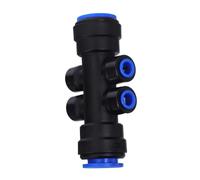 GRADENEVE Way Drip Irrigation Connector to Quick Release Fittings Kit for Garden Watering System Connect Self Watering Kit Parts with Tubing Interface for Efficient Landscape Irrigation