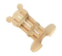 GRADENEVE Wooden Hamster Water Bottle Stand Pet Kettle Bracket Wear-resistant Holder for Small Animals Suitable for Hamsters and Pets Simple Elegant Design