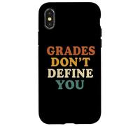 Grades Don’t Define You Motivational School Message Case for iPhone X/XS