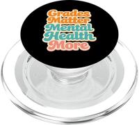Grades Matter Mental Health More Student School Teacher PopSockets PopGrip for MagSafe
