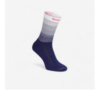 Gradient Adult Handball Socks - White/navy Blue/pink