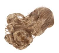 Gradient Blonde Curly Wig High Temperature Synthetic Hair Ladies Long Curly Hair for Party Halloween