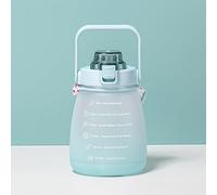 Gradient Color Big Belly Cup Dual Color Gradient Water Bottle Food Grade Plastic Gradient Sand Water Bottle