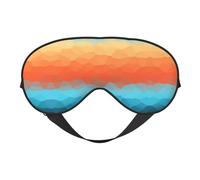 Gradient Color Design Print Eye Mask for Sleeping Light Blocking,Soft Breathable Eye Mask,Adult Party Eyeshade Favors
