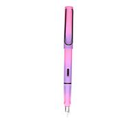 Gradient Color Fountain Pen Piston Filling Cartridge 0.35mm 0.5mm Nibs 6 Colors Available Kids Gift Supplies Calligraphy Pens and Cartridges with for Beginners Writer Writing Lettering
