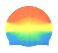 Gradient Color Swim Hat Swimming Caps Beach Pool Caps Swimming Hat Silicone Swim Diving Bathing Gradient Color Silicone For Adult
