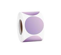 Gradient Colored Dot Marking Stickers 500 Pack 1 Inch Round Labels