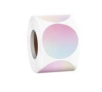 Gradient Colored Dot Marking Stickers 500 Pack 1 Inch Round Labels