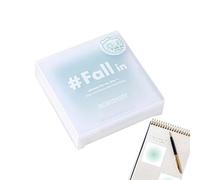 Gradient Colored Sticky Pads, Post Notes - Tiny Memo For Office, School, Home, Easy To Publish Cute Note Paper For Girls And Boys., Green, Consulte la descripción, See description