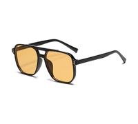 Gradient Double Bridge Oval Sunglasses Women Candy Color Men UV400 for outdoor sports running and riding,black light brown