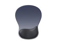 Gradient Ergonomics Mouse Pad Comfortable Wrist Support Non Slip Mice Mat Soft Mousepad Rest Computer Silicone(Blue)