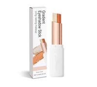 Gradient Eyeshadow Stick, 2-in-1 Dual-Color Eyeshadow Stick, Rose Gold 2.5g - One swipe for intense color, waterproof and smudge-proof, long-lasting, layerable for vibrant color.