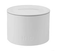 Gradient Flame Humidifier with Colorful LED Lamp & Essential Oil Diffuser, 160mL Auto Shut-Off for Dry Protection, Quiet 20-40dB Operat(White)