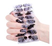 Gradient Gels Nails Stickers French Tips Polish Stripes Manicure High Gloss Wraps Graduates Nails Polish Wrap