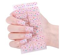 Gradient Gels Nails Stickers French Tips Polish Stripes Manicure High Gloss Wraps Graduates Nails Polish Wrap