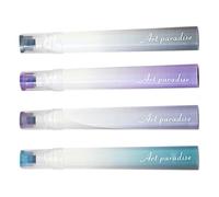 Gradient Highlighter, Study Highlighter, 4 x Eye-Friendly Marker Pens, Bright, Quick-Drying, Non-Bleeding Markers, Coloured Markers, Scrapbooking Highlighters, Eye Protection Highligh