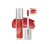 Gradient Lip Gloss with High Shine & Intense Colour - Red Pink Lip Oil Gloss, Hydrating Long-Lasting Formula for Natural Plump Effect & Glossy Finish, Daily Wear Makeup with Precision Brush