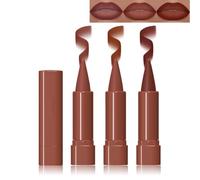 Gradient Matte Lipstick Crayon Lip Liner pencil,2-in-1 Gradient Lip Liner and Lipstick Lip Combo Set,High Pigmented Long Lasting Waterproof Smudge Proof Lipstick Pencil,Lip Makeup for Women (B)