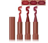 Gradient Matte Lipstick Crayon Lip Liner pencil,2-in-1 Gradient Lip Liner and Lipstick Lip Combo Set,High Pigmented Long Lasting Waterproof Smudge Proof Lipstick Pencil,Lip Makeup for Women (C)