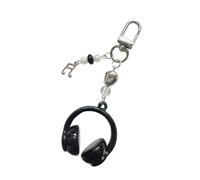 Gradient Music Theme Keychain Detachable Carabiner Clip for Backpack Keys and Phones, Durable Acrylic Alloy Design, Acrylic Alloy Holder, フリーサイズ