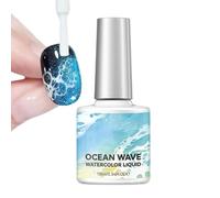 Gradient Nail - Liquid Resin Material with Smooth Glossy Finish, Fingernail Paint 10ML, Professional Gradient Aesthetic Nail Gel Resource, Advanced Color Secure Placement | With Brush To