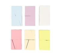 Gradient Nails Soft Sponges Small Elastic High Density Multifaceted Manicure Art Tool Set for Nail Art Gradual Color Smudge Blush Effects Sponge Material 6 Colors 48 Pieces