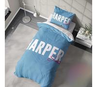 Gradient Personalised Duvet Cover | Custom 2 Names & Gradient Colour | Single Bed Bedding | Optional Pillowcase | Fun Custom Gift for Kids, Couples, Families