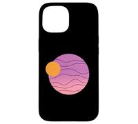 Gradient planet minimalism geometric abstract Case for iPhone 15