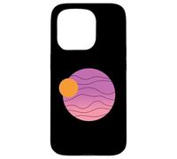 Gradient planet minimalism geometric abstract Case for iPhone 15 Pro