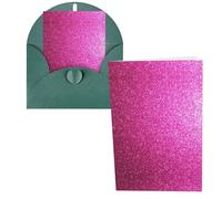 Gradient Sequin Sparkle Print Thank You Cards Greeting Cards With Envelopes Blank Note Cards 10x15 cm Perfect for Thank Yous Invitations