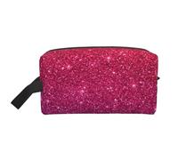 Gradient Sequin SparkleLarge Capacity Cosmetic Organizer，Travel Makeup Bag for Women