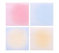 Gradient Sticky Notes with high Aesthetic Value can be Pasted n Times. Students can Leave Personalized and Creative Message Stickers.A Set of 50 Copies,one Book and Eight Books.