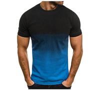 Gradient Tees Men Y2K Shirts Men Short Sleeves 3D Novelty T-Shirts Sonics Plus Size Shirts Men Holiday Clothes Activewear Shirts & Tees Regular Fit Blouses Hiphop Shirt Men Light Element