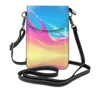 Gradient This lightweight, unisex flap crossbody bag frees up your hands and is suitable for travel, holidays, and everyday use.