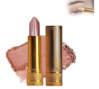 Gradient Three-Color Eyeshadow Stick,Portable Eye Shadow Pen gradients,one-step to create a shiny makeup,smooth and smudged