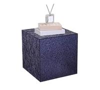 Gradient Water Ripple Acrylic Cube Side Table Colorful Decorative Acrylic Block for Home Office Retail Display Wedding Events Multiple (Grey,20x20x20cm8x8x8in)