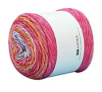 Gradient Yarn 100 g, 240 Metres, Colour Gradient Rainbow Stripes Yarn for Crochet and Knitting Yarn, Hats, Scarf, Pullover, Blanket, Hand Knitting Yarns