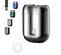 Gradientiscolor 2025 New Upgrade Pocket Shaver USB Mini Shavers,Multiple Colors, USB-C Fast Charging,IPX6 Waterproof for Home, Car, Travel(Silver)