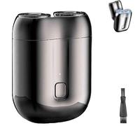 Gradientiscolor 2025 New Upgrade Pocket Shaver USB Mini Shavers,Wet and Dry Use Electric Razor,Floating 4d Shaving Head for Precision,Mini Electric Shavers for Men (Gray)