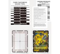 Grading Tool for Pokemon - Card Centered Grading Tool, Sports Card Thickness Measuring Card Grading Kit, Centering Tool