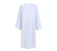 GradPlaza Economic Choir Robe Matte Finish - White -