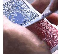 Gradual Color Change Magic Tricks Visual Card Back Color Change Blue to Red Magic Props Close-up Street Illusions Gimmicks Mentalism