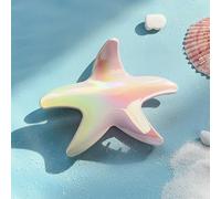 Gradual Sea Star Hairpin At The Back Of The Head, Hairpin Headpiece For Small Sharks, Thick Hair Clips, Women And Girls' Durable Anti-Slip Curly Hair Clips. (Yellowish purple)